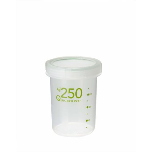 Shinki Synthetic Tombo Natural Quicker Pot, Antibacterial, Deep, Airtight Storage Container, 250ml, 7.5cm Diameter x 9.5cm Height, NF-250, Made in Jap