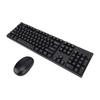 Wireless Keyboard and Mouse Combo 2.4 4 Keys Keyboard with Wireless Ergonomic Mouse for Computer PC