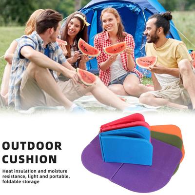 Klappbares Sitzkissen, tragbare wasserdichte Sitzmatte, leichtes Outdoor-Reise-Camping-Wanderrucksack-Angelstuhl-Stadion-Sitzpolster