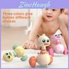 Childrens Animal Push Car With Inertia Sliding And Pressing Toy For Learning And Play