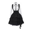 Entzückendes knielanges klassisches Lolita-Kleid für Damen, ideal für Cosplay-Partys mit Anime-Thema