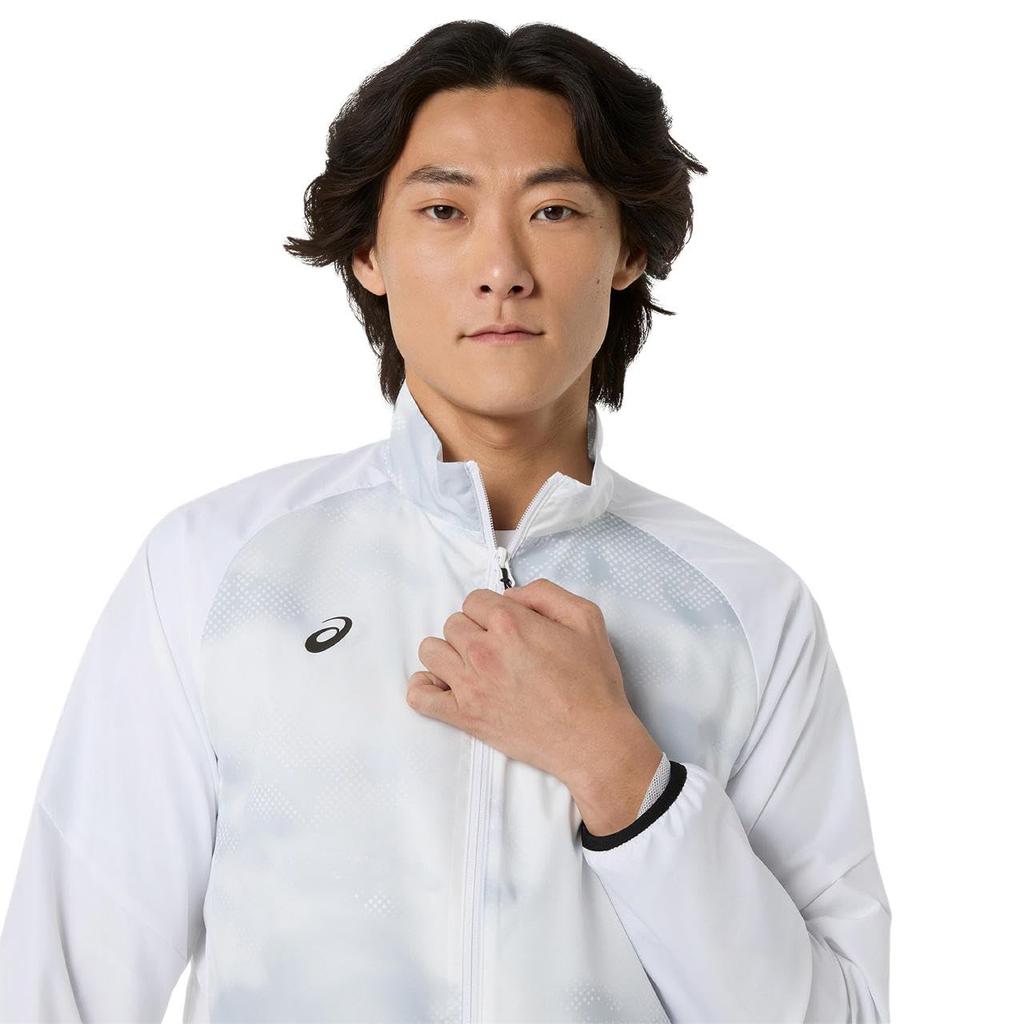 Training Wear WINDBREAKER JACKET BRILLIANT WHITE M [ASICS]