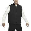 Nike Solid Color Zip Casual Sleeveless Vest Men Outerwear Black FQ1862-010