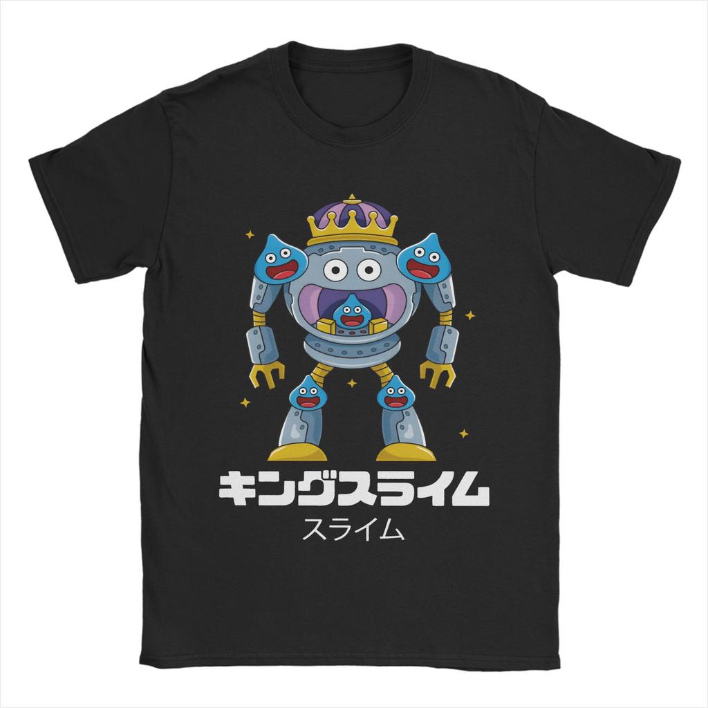 Unisex Women New Arrival Dragon Quest slime  Tee T Shirt Cotton  Tshirts Clothes