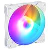 Phantom White 120mm Silent RGB Chassis Cooling Fan