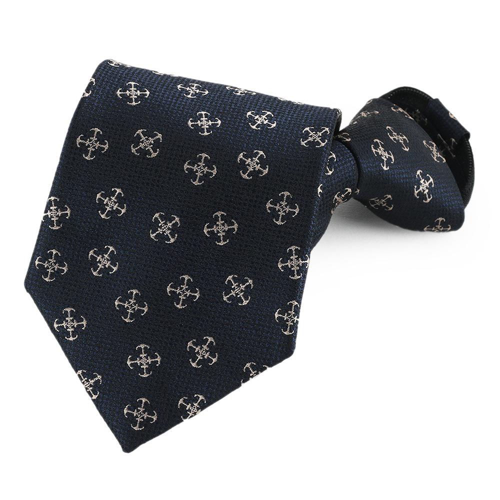 Lazy Tie Men'S Business Dress Wedding Shirt Zipper Knot-Free Navy Blue Burgundy Easily Pulled Men