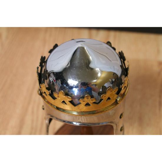 Cavaler medieval Regele scoțian Robert Bruce Replica căștii de masă