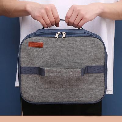 Square Portable Insulated Thermal Lunch Bag for Women Children Picnic Food Bento Cooler Bags Container Pouch