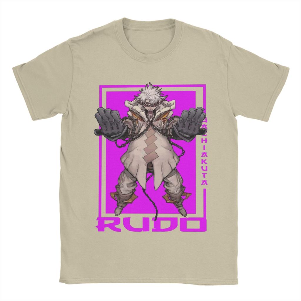 Pánská trička Rudo Surebrec Gachiakuta Japonské anime Volnočasové bavlněné tričko Krátký rukáv Trička Kulatý výstřih Topy Plus Size