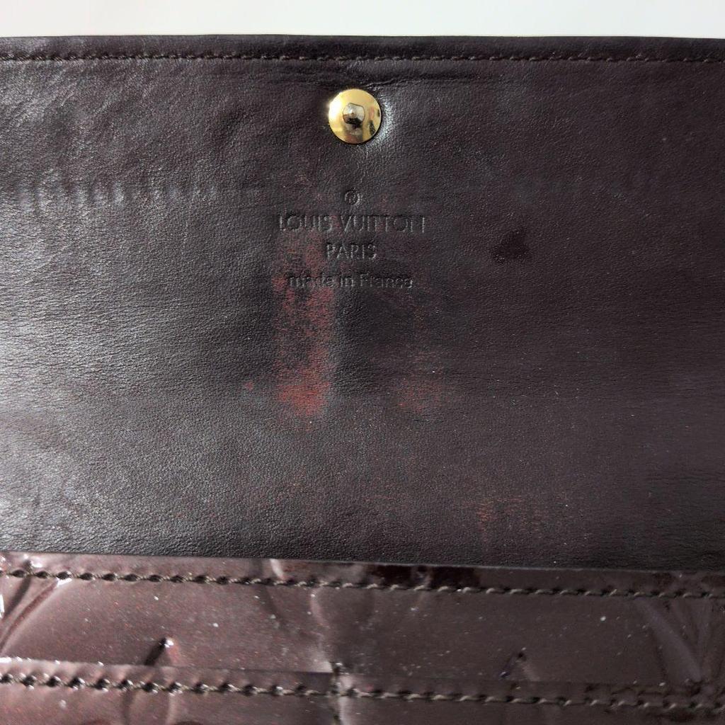 Used LOUIS VUITTON Vernis Portefeuil long wallet