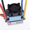 1:10 Remote Control Model Car Waterproof 320A Brushed ESC with 5V/3A BEC
