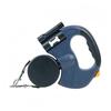 Dual Retractable Dog Leash Double Headed Extendable Pet Leash with Light And Poop Bag Dispenser for 2 Small Medium Dogs