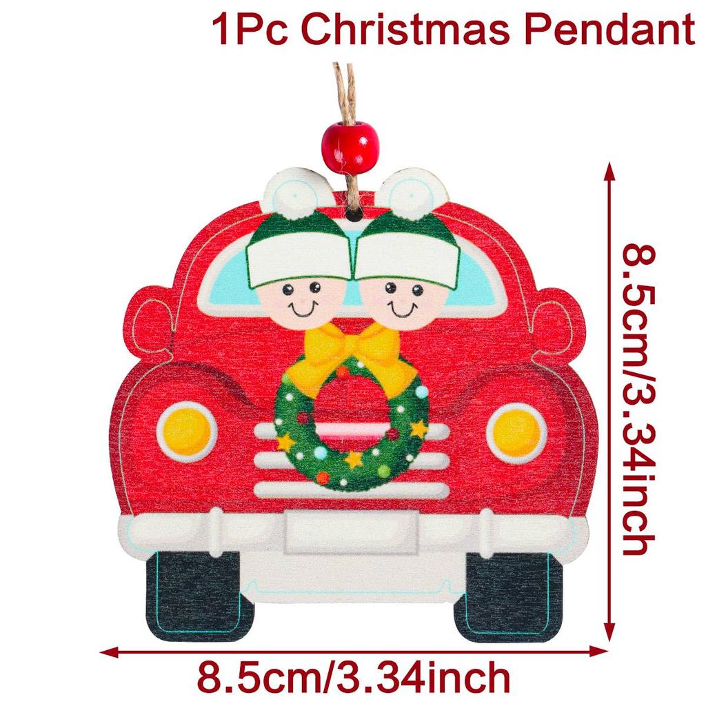 Christmas Pendant DIY Personal Family Christmas Decorations For Home 2025 Navidad Christmas Tree Hanging Ornament New Year 2025