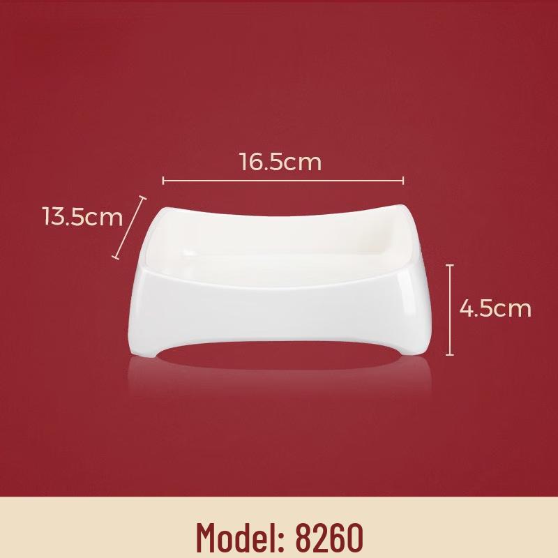 Wohe Melamine 6.5-inch Rectangular Bone Dish