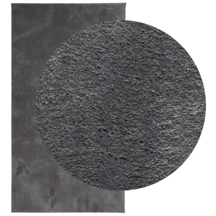 VidaXL Soft and Washable Short Pile Rug, Floor Carpet, Area Rug, Living Room Rug, Modern, 374995