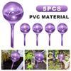 1-5 Plant Self Watering Ball Automatic Watering Device Clear Plastic Plant Water Bulbs Drip Irrigation System for Indoor Potted