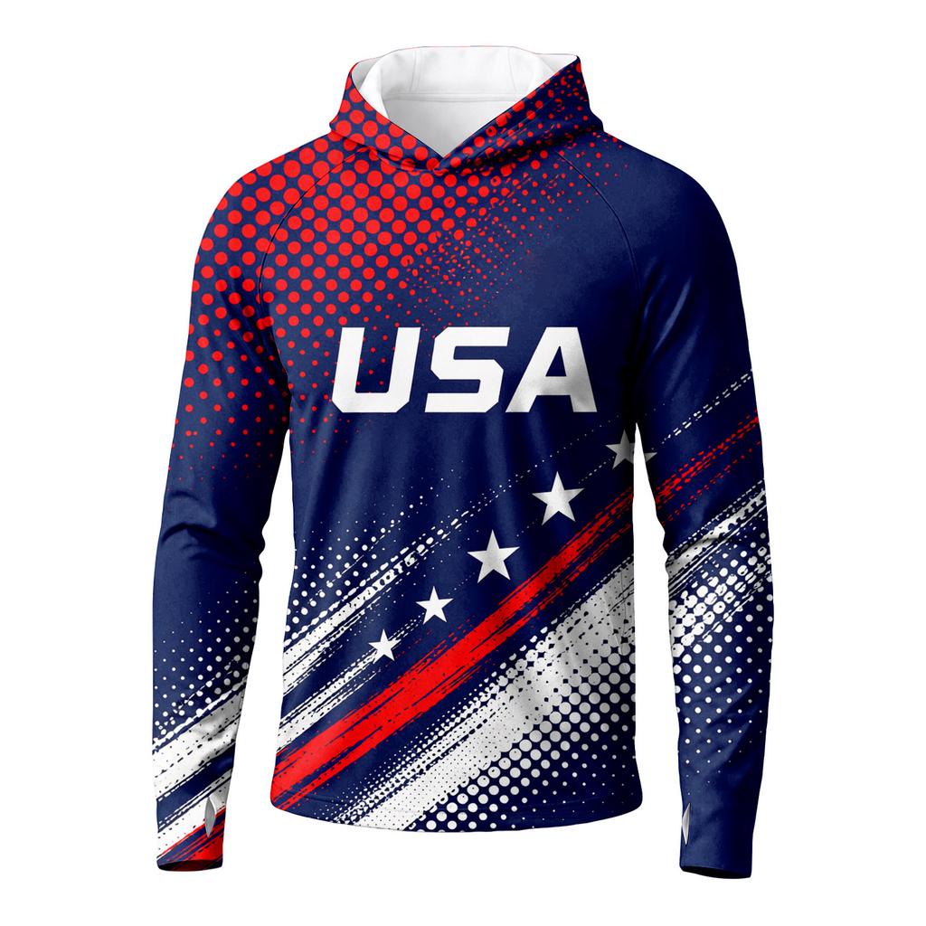 Men's Long Sleeve Quick-Dry Sun T-Shirt for Sports Outdoor Running