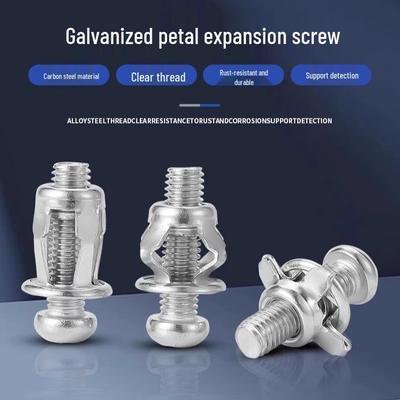 Galvanized Petal Expansion Bolt Nut & Clip for Hollow Sheet Metal
