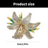 Vintage Rhinestones Lilies Brooches Artistic Lilies Brooch Charm For Women And Girls A Perfect Addition To Any Ensembles