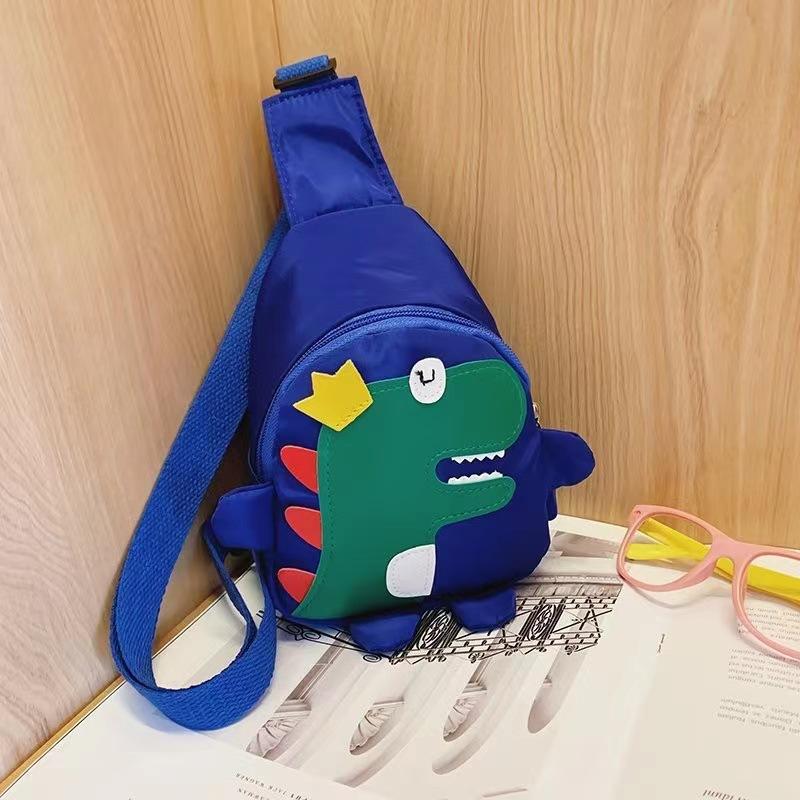 2026 new children's bag backpack dinosaur boys and girls cute princess baby fashion breast bag crossbody bag