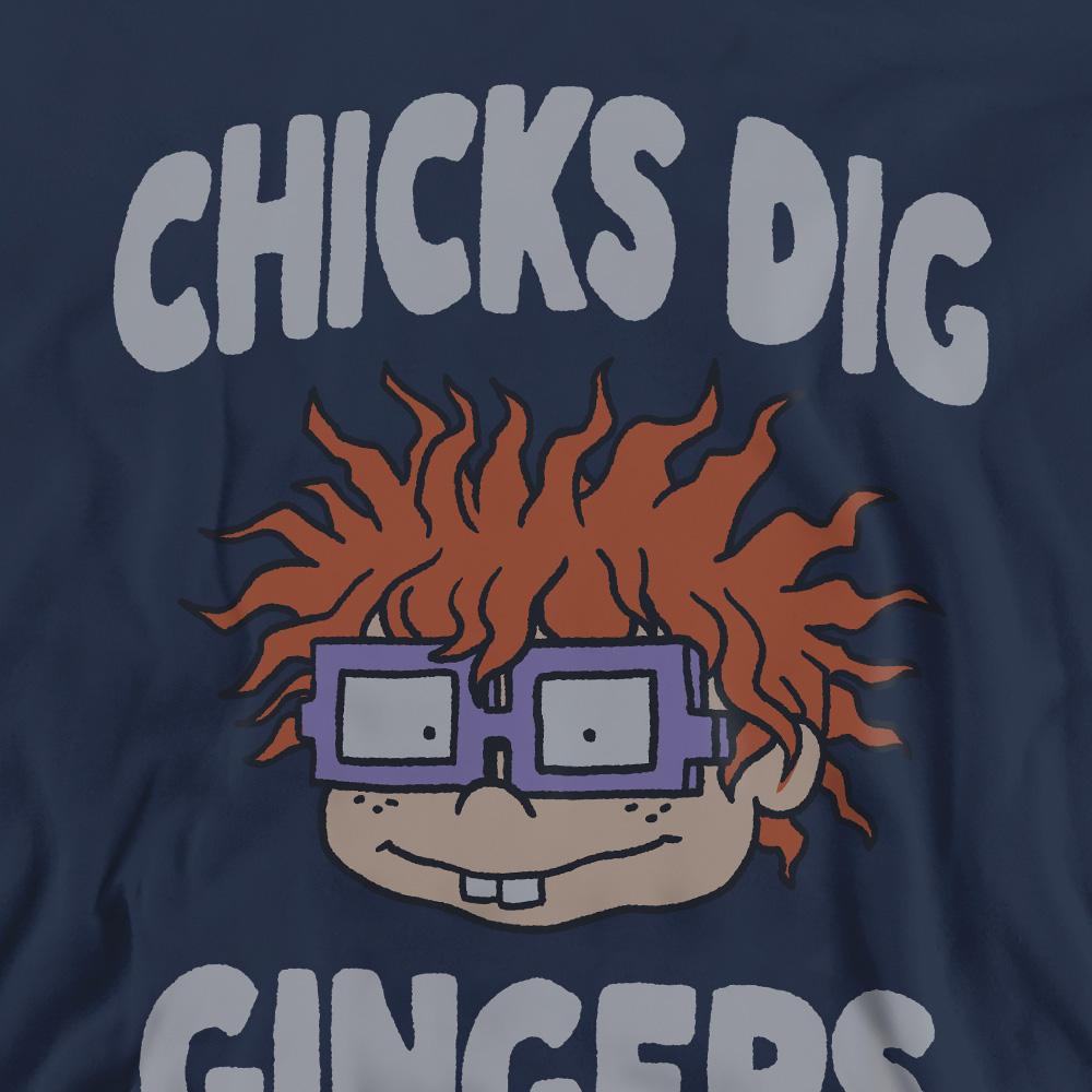 Rugrats Unisex Erwachsenen Chicks Dig Gingers Sweatshirt