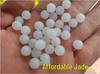Ten Thousand Xinjiang White Jade Half-Drilled Beads for DIY Jewelry Accessories