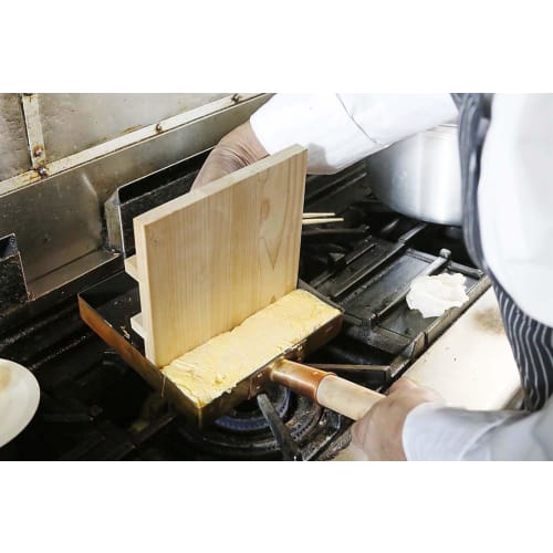 EBM Sawara Wooden Lid for Tamagoyaki (Omelette Pan) 15cm