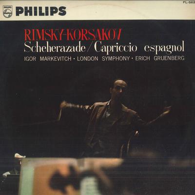 LP Record IGOR MARKEVITCH, LONDON SYMPHONY OR - Rimsky: Symphonic Suite "Schelazade FL5624 PHILIPS Japan Classical Used