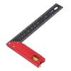 Right Angle Ruler 12 Inch Aluminium Alloy Multifunctional High Accuracy Thickened L Square Ruler