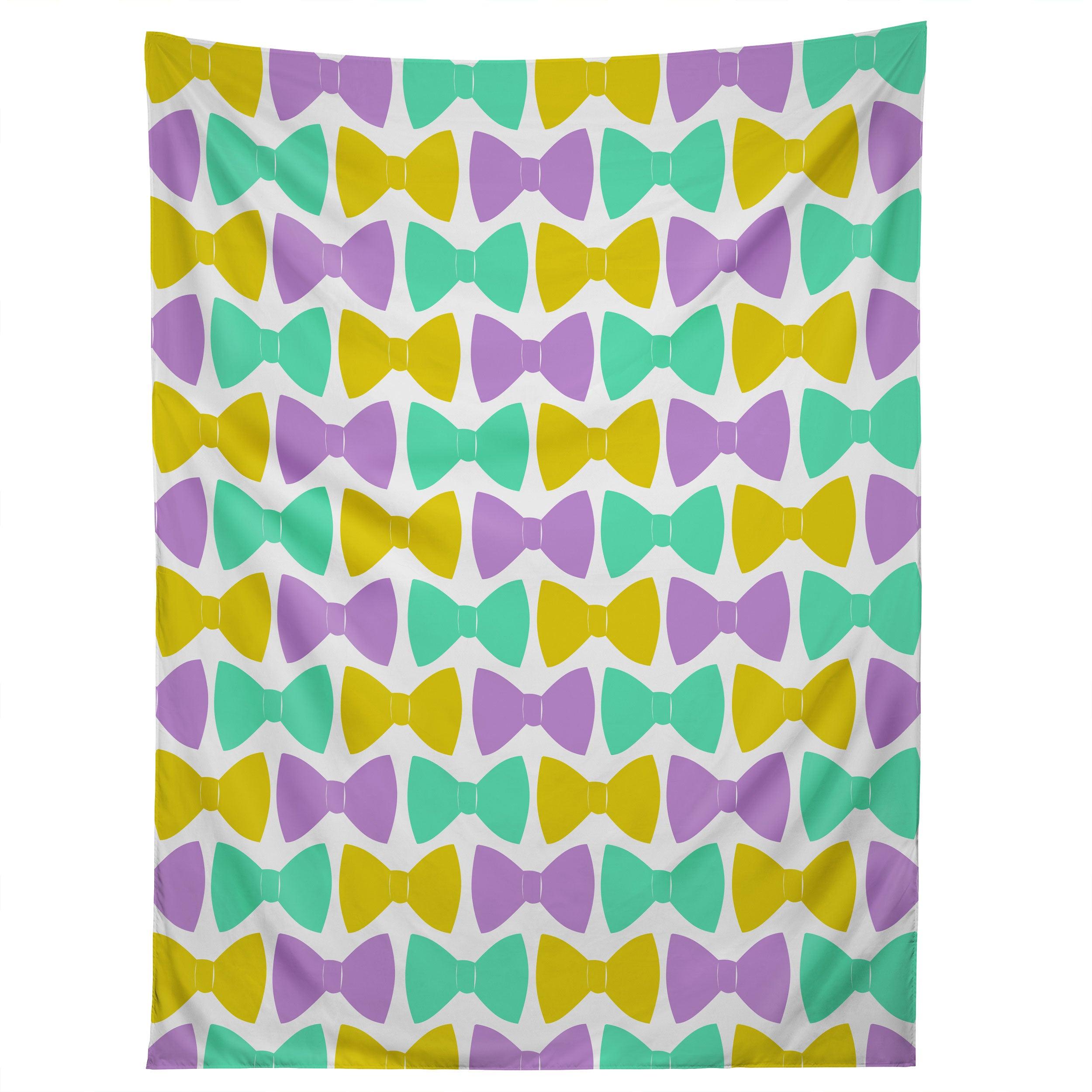 BRIGHT BOW TIES tapestry 75x100