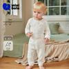 Minibala Unisex Kids Floral Cotton Blend Pajama Set
