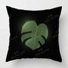Nordic Fall Home Decor Autumn Throw Pillow Case Sofa Cushion Cover Modern 45x45cm 50x50 60x60cm 40*40cm Leaf Plant Green