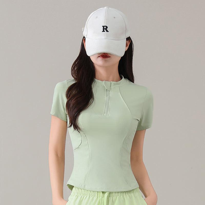 Women's Summer 2025 Quick-Dry Casual Black Fitness Yoga Top & Shorts Set