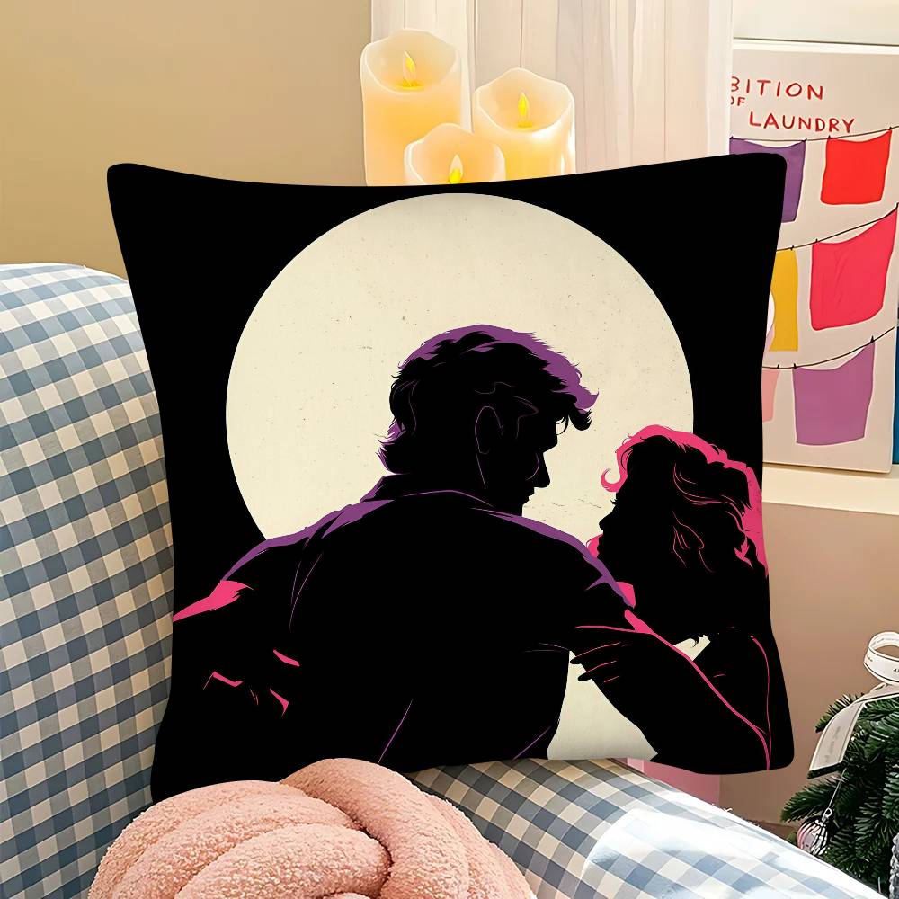 Vintage Film Classic Dirty Dancing Pillow Case Fashion Square Pillowcase Bedroom Sofa Room Ins Decoration Leisure Cushion Cover