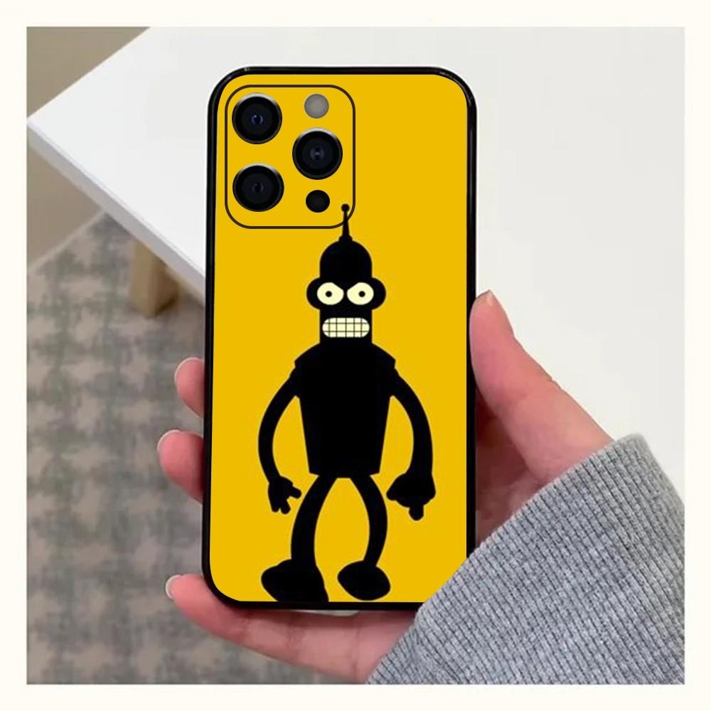 Cartoon Futurama-a B-Bende Phone Case For Apple iPhone 15,14,13,12,11,Pro,X,XS,Max,XR,Plus,Mini Soft Black Cover