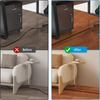 1Roll 1m/2m/3meters Professional Self Adhesive Floor Cord Cover PVC Wire Hider Flexible Low Profile Electric Cord Cavity Office