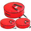 Wreath Storage Bags Waterproof Christmas Wreath Storage Bag Christmas Tree Decoration Large Capacity Round Handbag Storage