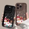 Christmas Phone Case for iPhone 11 13 12 14 15 16 Pro Max XR XS Samsung A15 A55 A05 Redmi 12 13C OPPO A16 A18 A60 Reno 11 Vivo Y17S Y12 Infinix Note