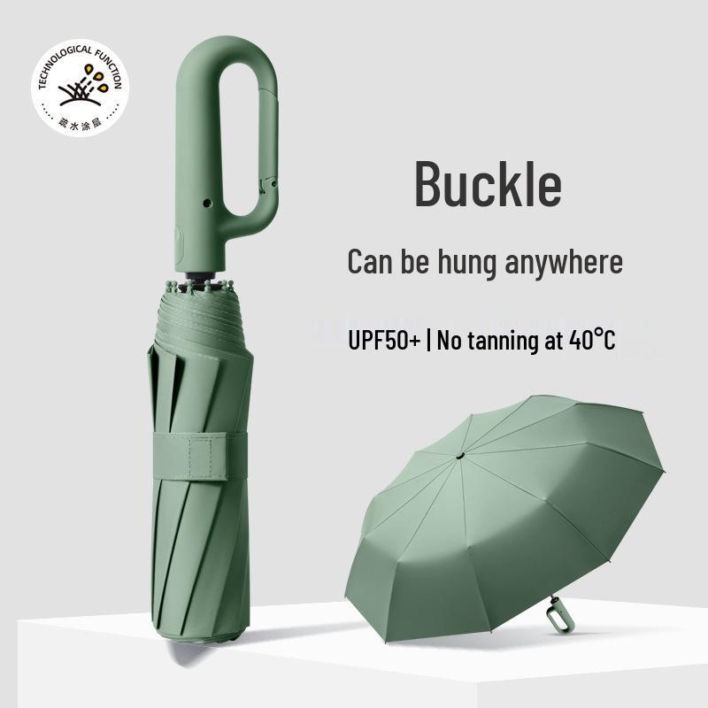 Large Automatic Dual-Use Umbrella: Sunshade & Rain Protection with Custom Logo