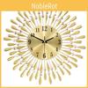3d Wall Clocks Diamante Beaded Crystal Jeweled Clock For Living Room Decoration