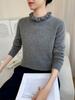 Soft Wood Ear Lace Cashmere Slim Fit Women's Sweater - Autumn/Winter 2025 Collection