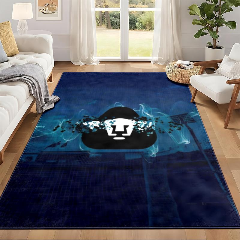 Club universidad nacional pumas Carpet Door Mat for Living Room or Bedroom Protective Mat Under Chair Office Decoration Christmas Gift Birthday Presen