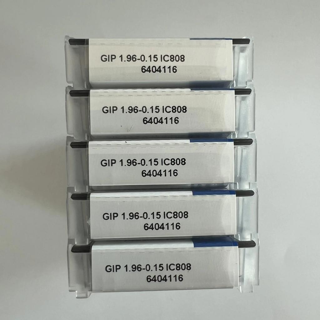 ISCAR / GIP1.96-0.15 IC808 /Industrial indexable carbide inserts 10 Pcs