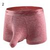 Sexy Men Elephant Nose Penis Pouch Boxers Briefs Mid Rise Breathable Underwear