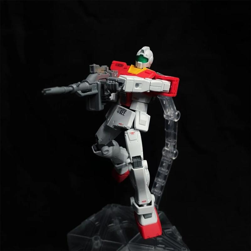 JJ Model HG 1/144 GTO GM Unpainted Assembly Model Kit Action Figure Boys' Puzzle Toys Desktop Ornament Doll Gift Collectible