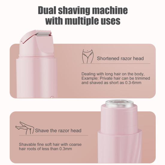 Painless Portable Hair Remover ABS 15 Cm 1 Pc