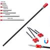 1/4 Inch Hexagonal Handle Screwdriver Extension Rod 300mm Quick Release Self-locking Rod Magnetic Drill Bit Holder Adapter Bar