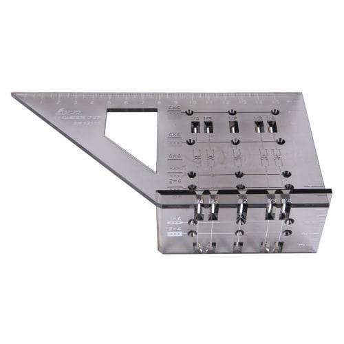 

Shinwa Sokutei 2x4 Упорная линейка, Прозрачная, 2x4, 62115