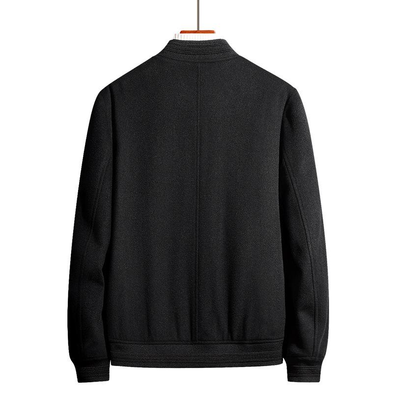 Autumn New Woolen Jacket Men's Fashion Loose Coat Men's Wool Coat Autumn Top Men's
