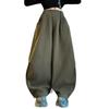 2025 Trendy Korean Style Harem Pants for Girls, Ages 12+ - Spring/Autumn Fashion for Middle School